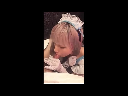 ❤️ Japanese Idol [mayuka], French maid costume, part 1, blowjob and jerk off with lotion ️❌ Porno sa amon ❤